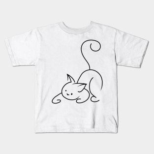 Essentially cat 2 black Kids T-Shirt